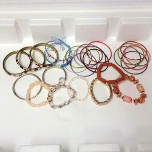 Lot of 27 Costume Bracelets